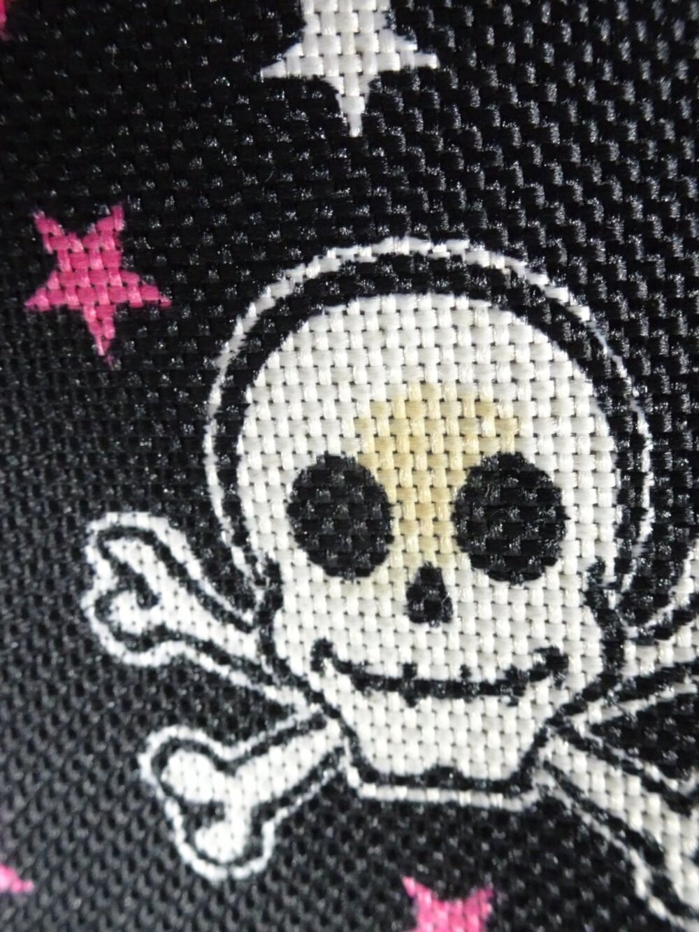 Skulls and Crossbones Stars Tote Bag - Picture 6 of 8